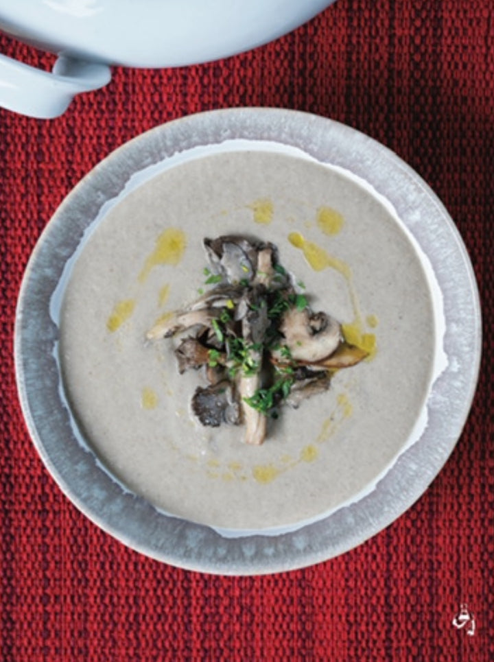 Open image in slideshow, Crème de champignons maison - 1 litre